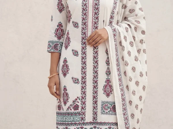 Hand Block Printed Classic Suit